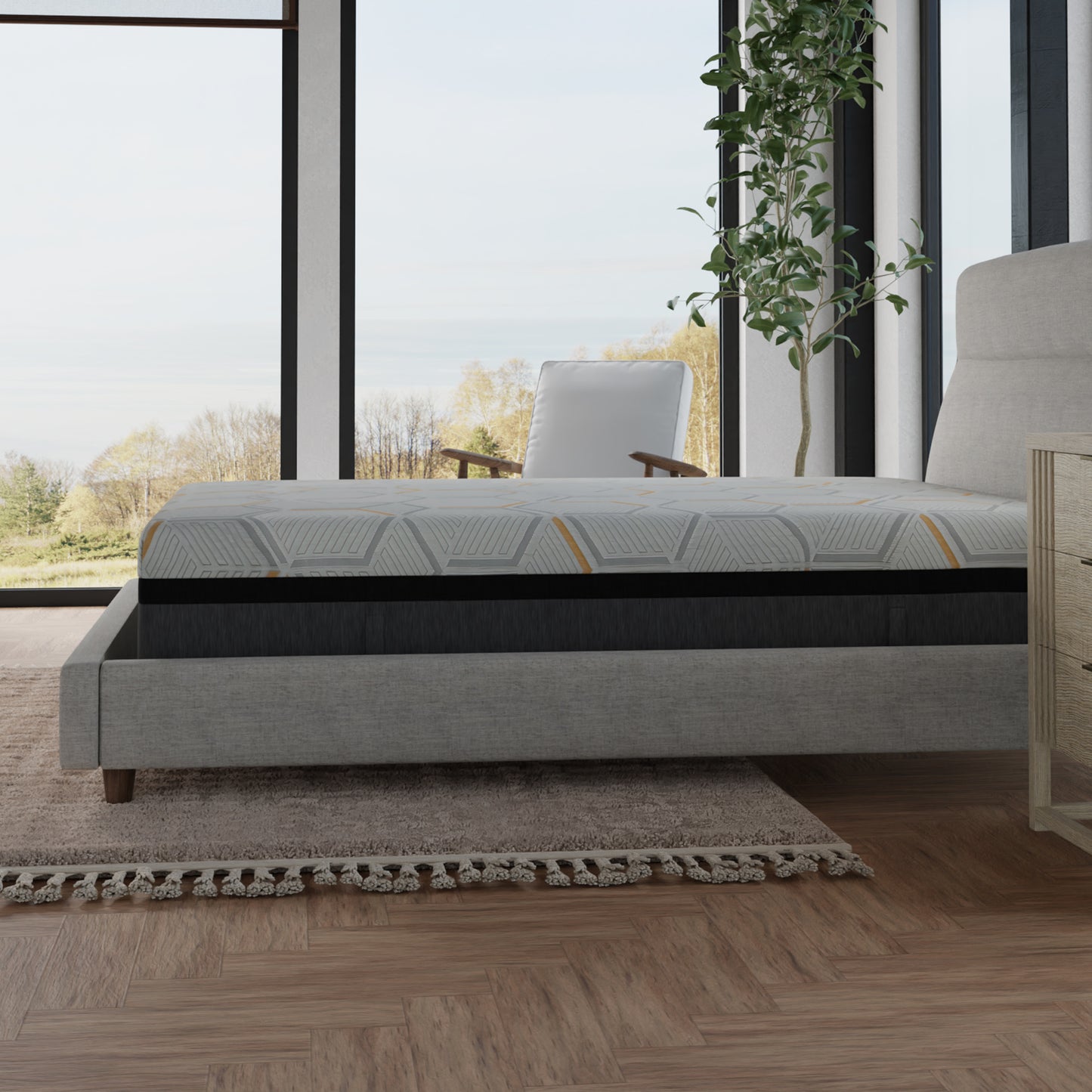 Copper Gel Memory Foam 14” Hybrid Mattress