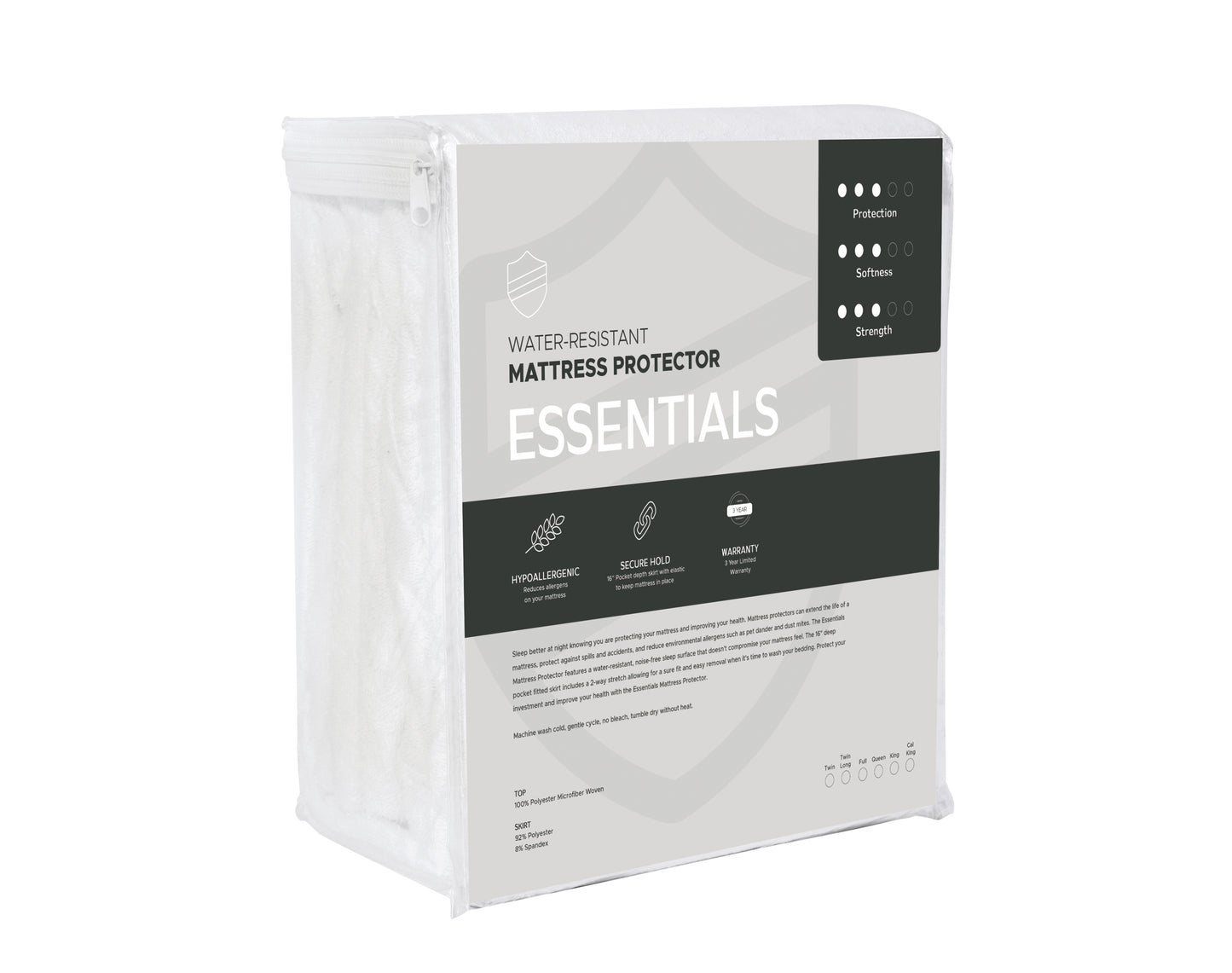 Essentials Mattress Protector- Shield Series