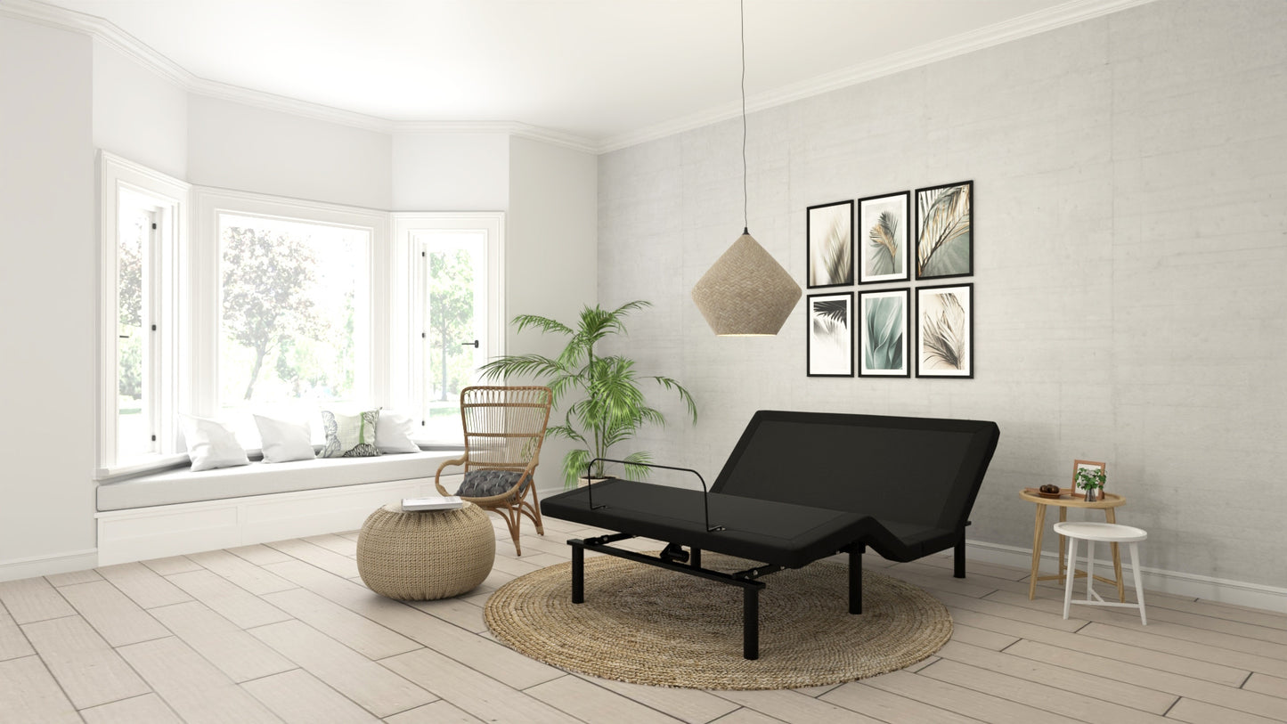 Rio4.0_adjustable bed base- queen size in zero gravity position