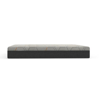 12 inch gray copper Mattress on a white background. queen size
