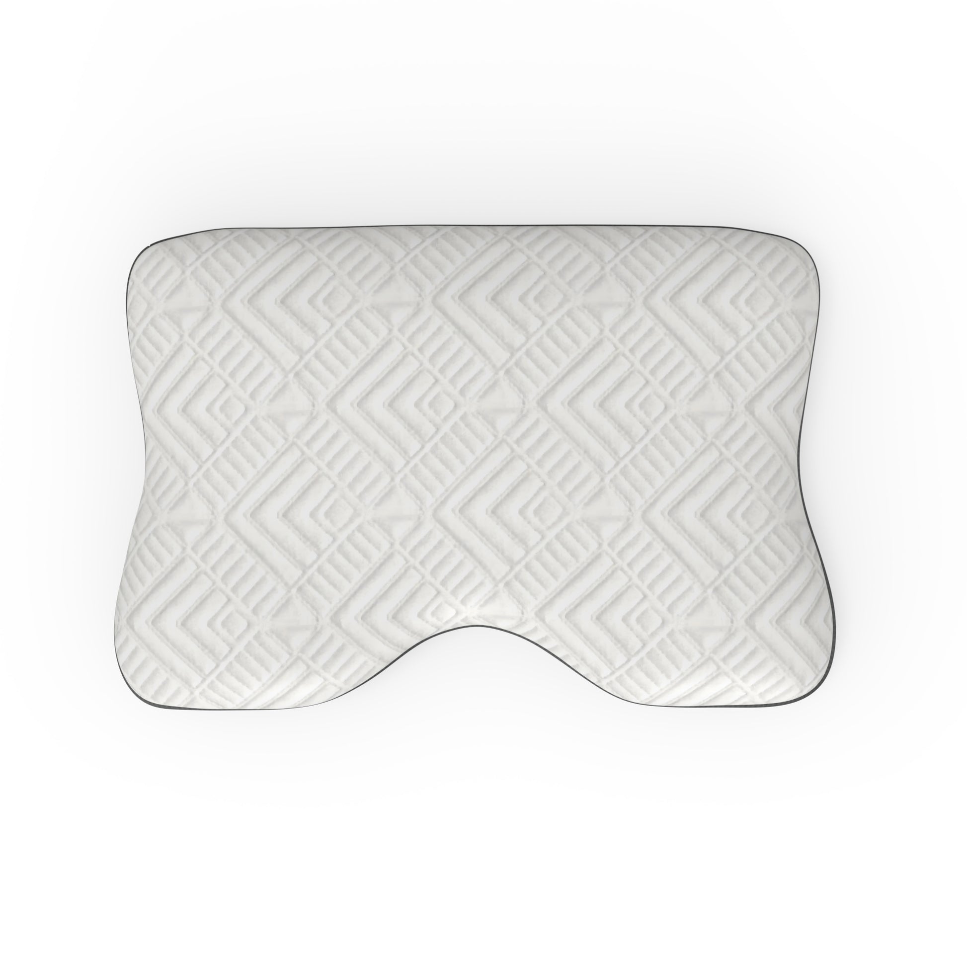 Close-up of The Haven Cooling Shoulder pillow for side sleepers