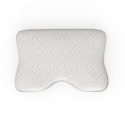 Close-up of The Haven Cooling Shoulder pillow for side sleepers