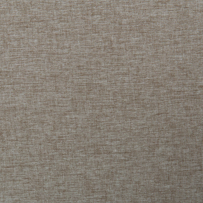 Harbor gray upholstered platform bed- Textured brown fabric pattern