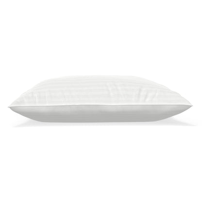 White pillow on a white background