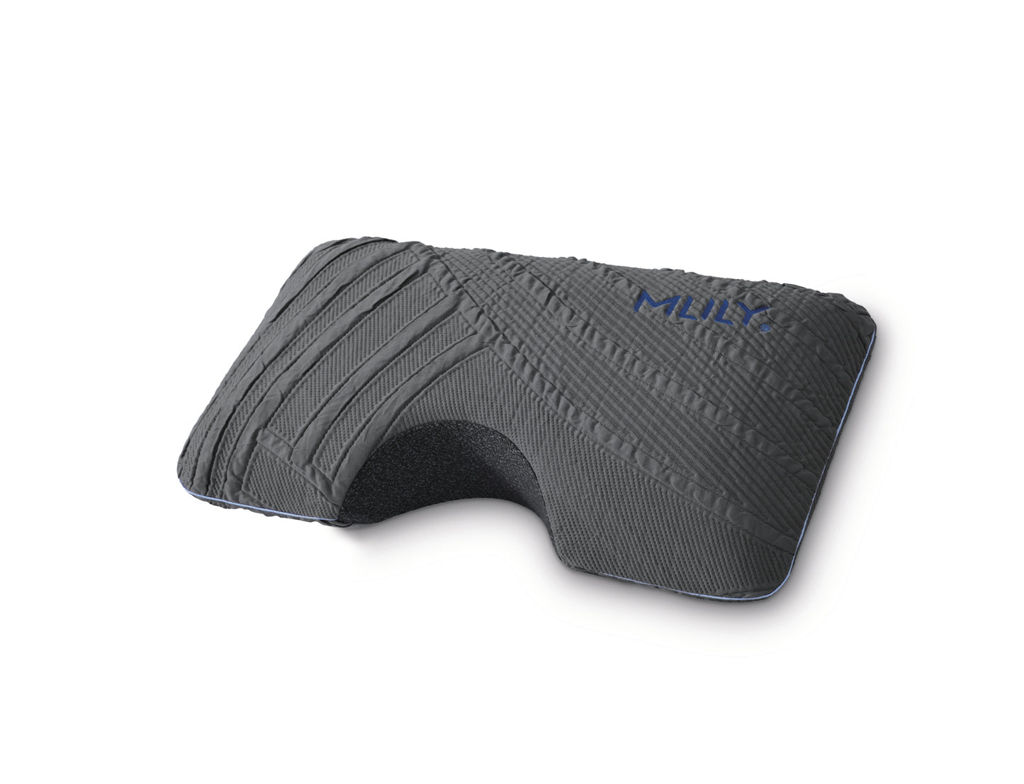 PowerCool shoulder pillow with ergonomic contour for side sleepers and neck support