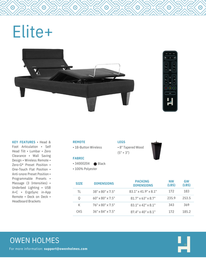 RIO_6.0_adjustable bed base