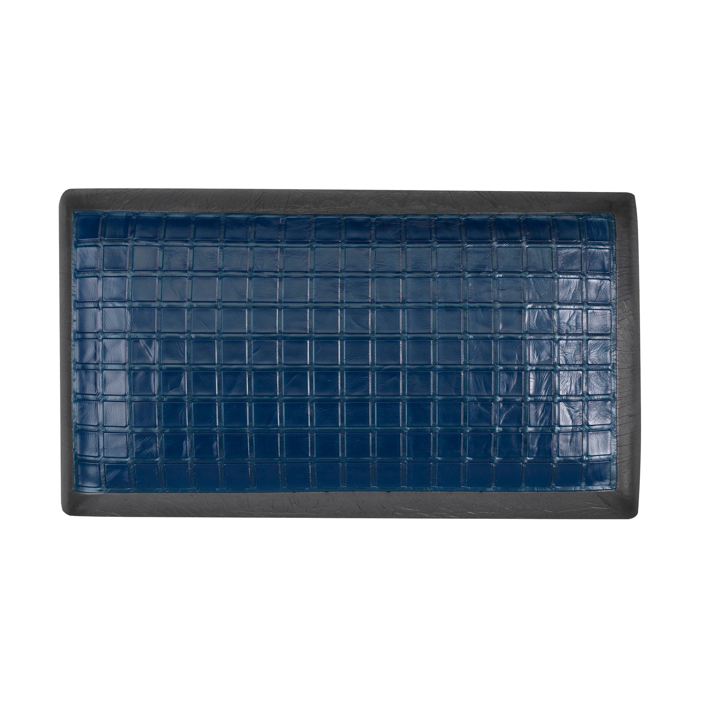 Two-Sided-bamboo-charcoal-Pillow with cool gel slab on one side, and plain charcoal infused memory foam on the other side