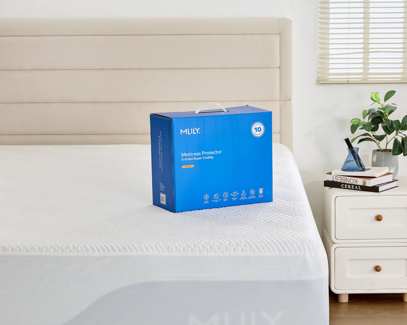 Super Cooling 5-Sided Mattress Protector