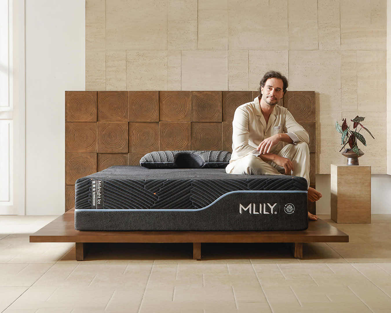 Midnight ICE Hybrid Mattress 14"