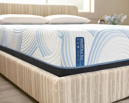 WellFlex ICE Memory Foam Mattress 14"